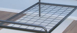 Standard Base With Thick Mesh Steel